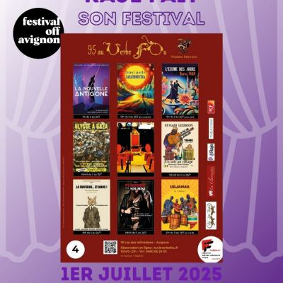 RAJE FAIT SON FESTIVAL JOUR #1 PROGRAMMATION DU THEATRE LE VERBE FOU